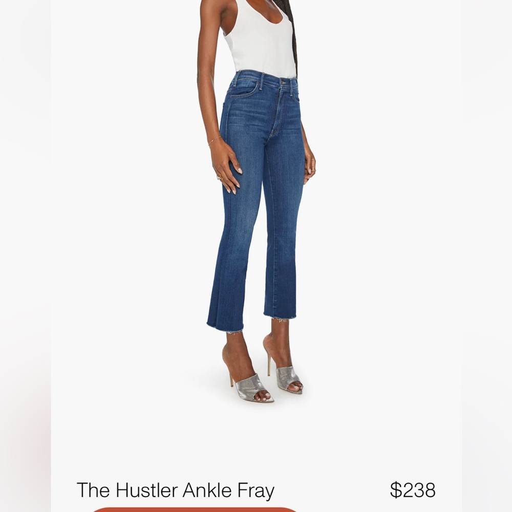 MOTHER the hustler ankle fray